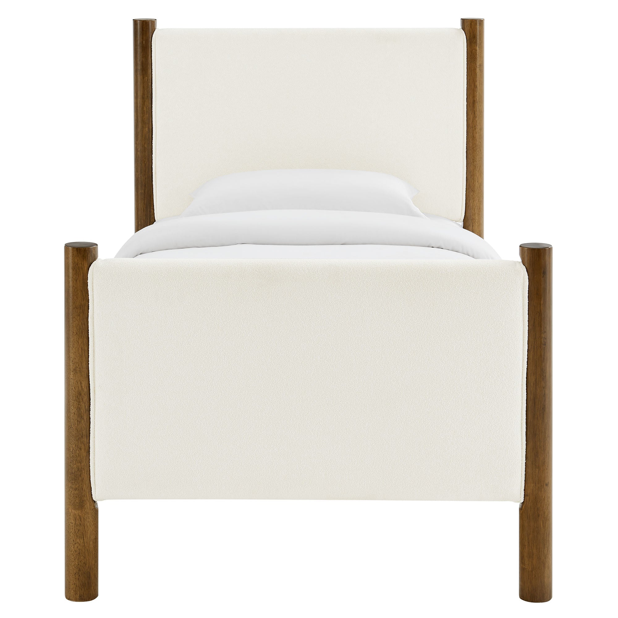 Maven Twin Size Boucle Upholstered Platform Bed by Modway