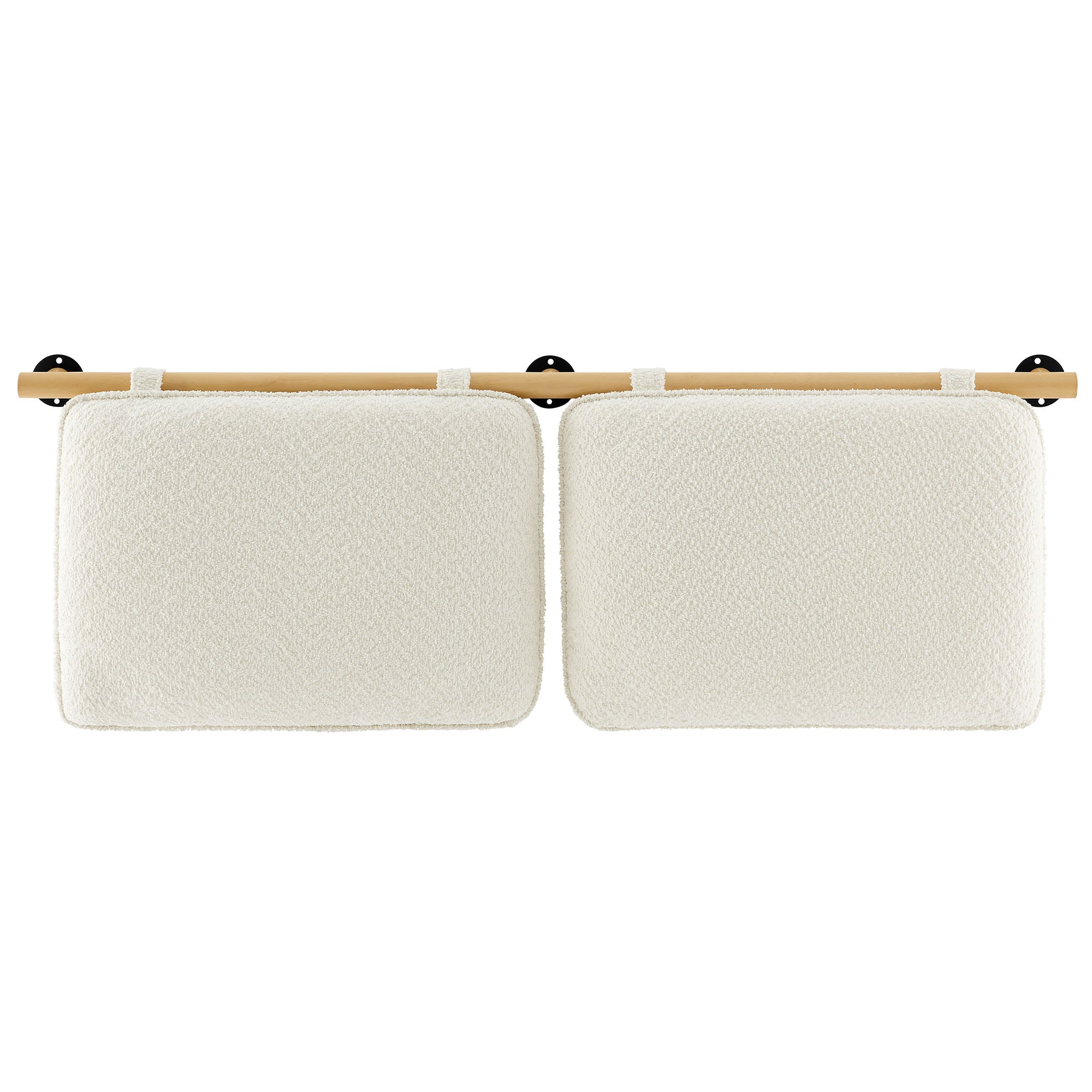 Anela Wall-Mounted Chenille Upholstered Full Headboard by Modway
