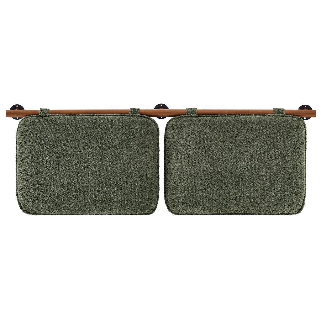 Anela Wall-Mounted Chenille Upholstered King Size Headboard