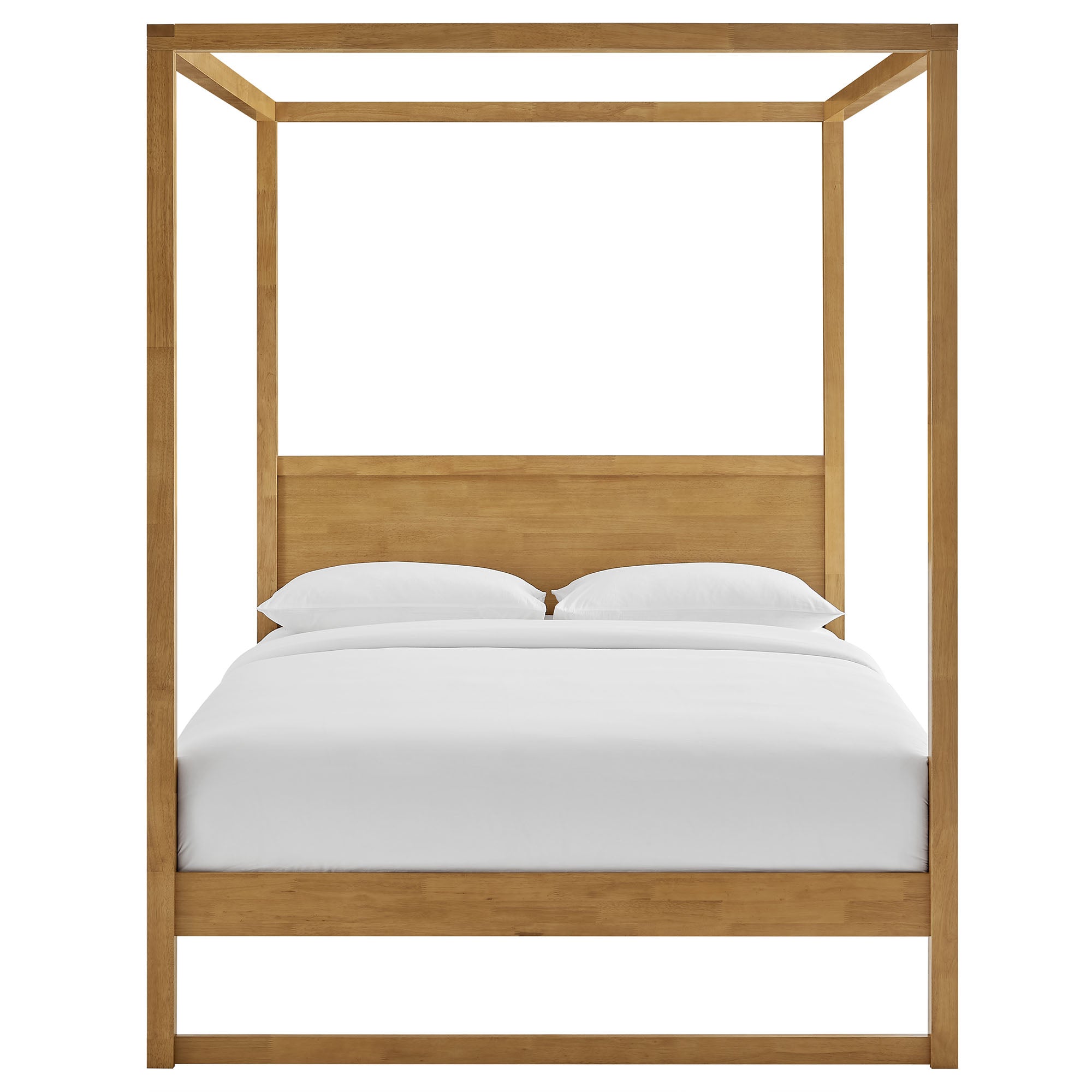 Alva Queen Wood Canopy Platform Bed by Modway