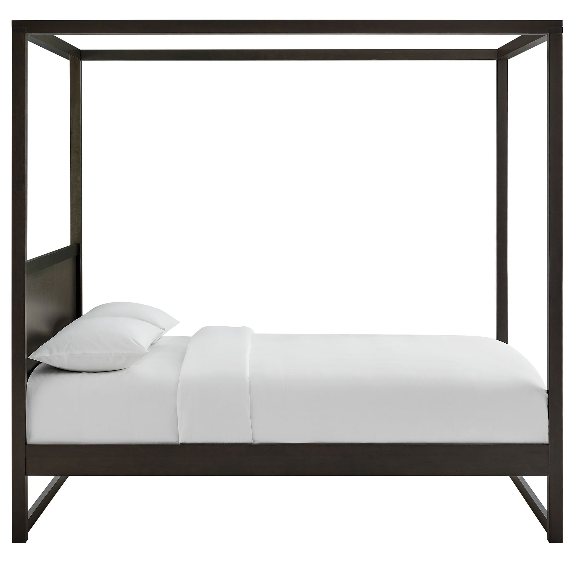 Alva Queen Wood Canopy Platform Bed by Modway