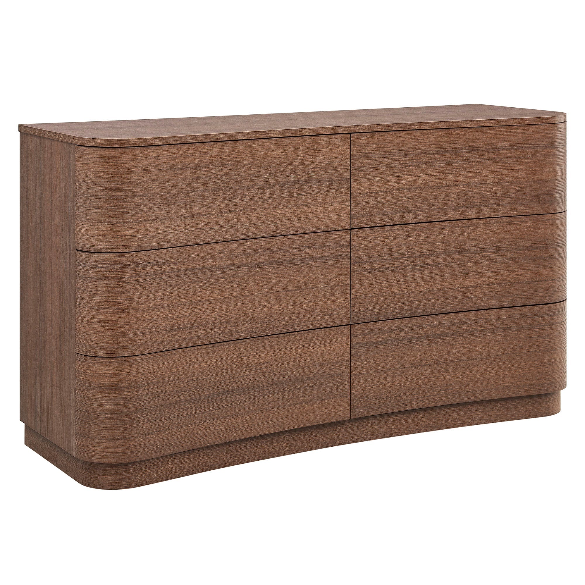 Mirae 6-Drawer Curved Dresser by Modway