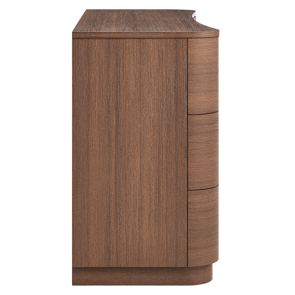 Mirae 6-Drawer Curved Dresser by Modway