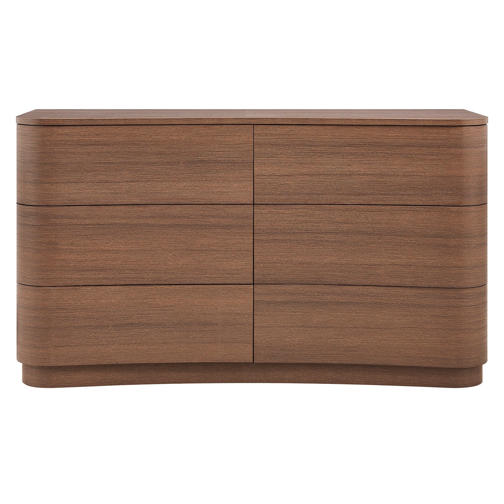 Mirae 6-Drawer Curved Dresser by Modway