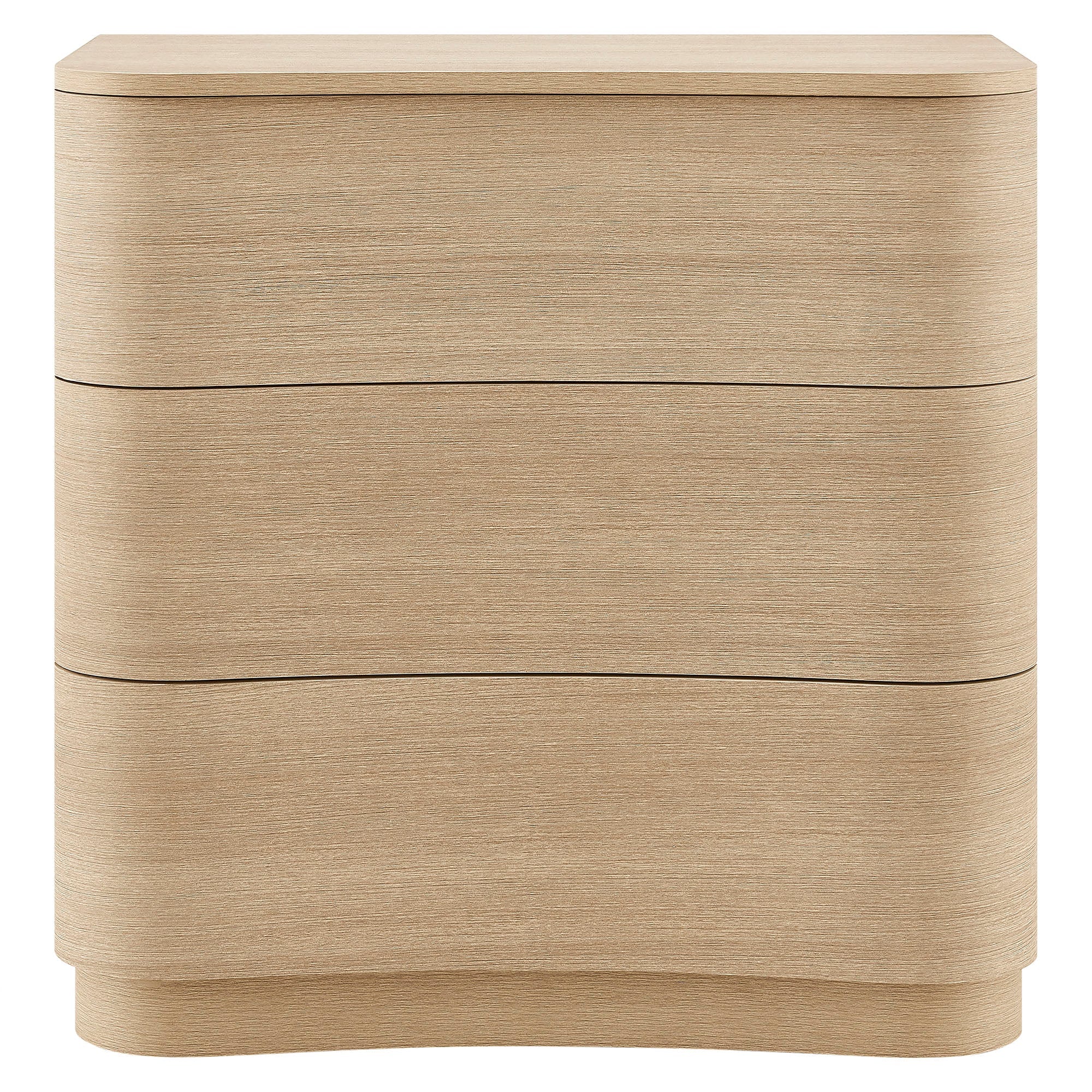 Mirae 3-Drawer Curved Compact Dresser by Modway
