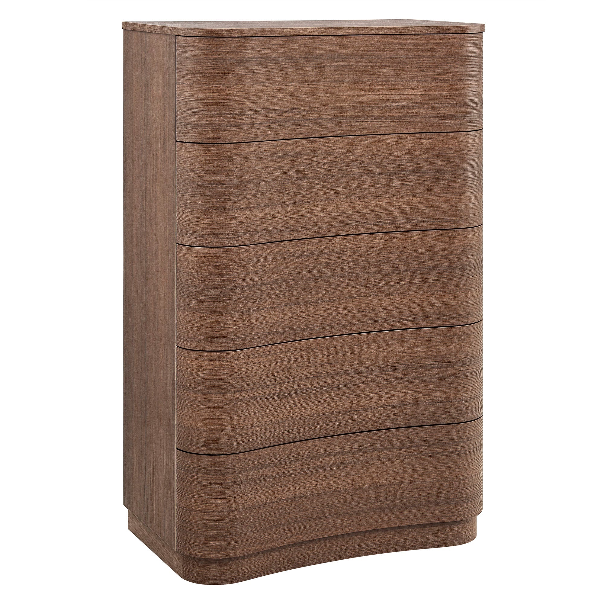 Mirae 5-Drawer Curved Dresser Chest by Modway