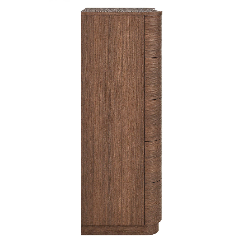 Mirae 5-Drawer Curved Dresser Chest by Modway