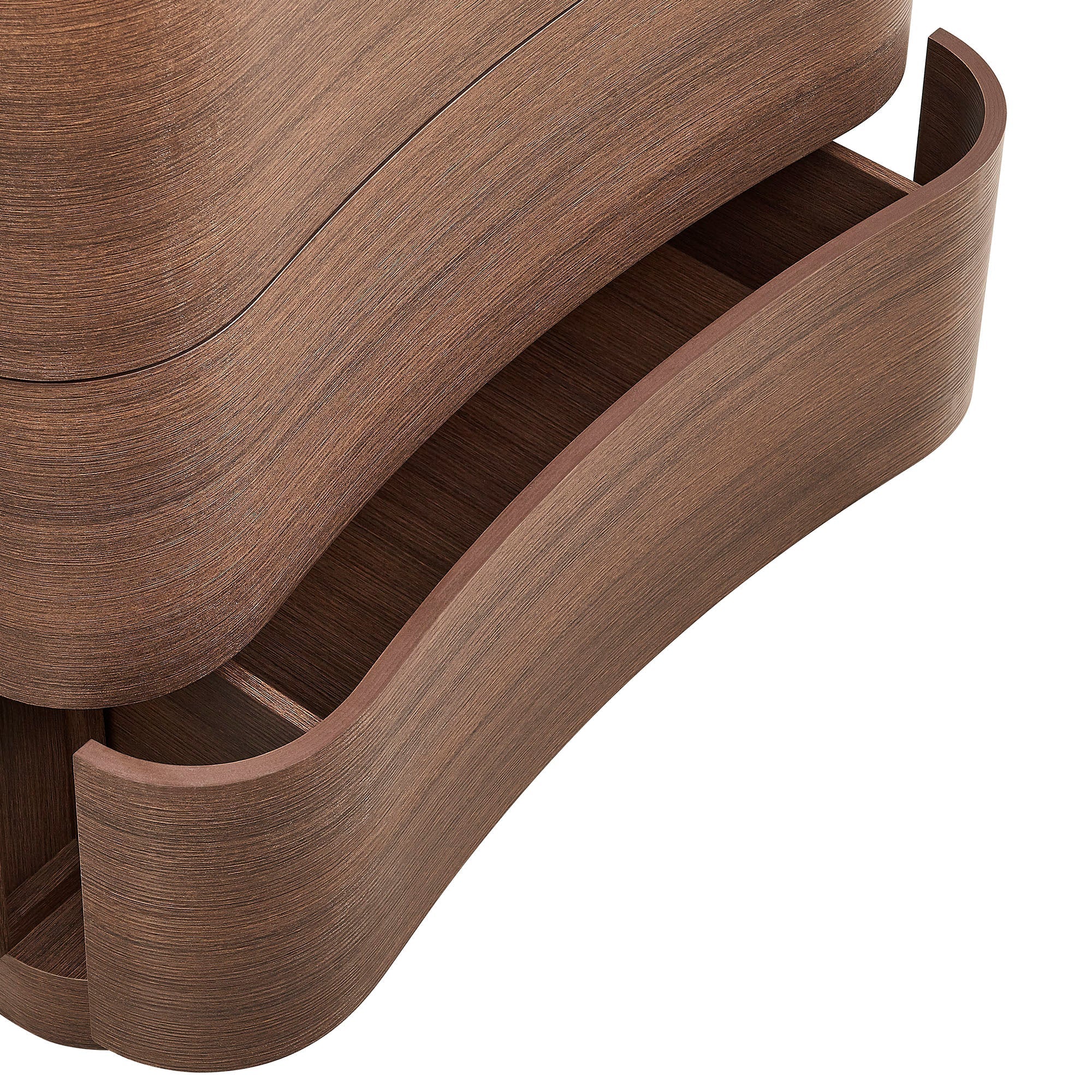 Mirae 5-Drawer Curved Dresser Chest by Modway