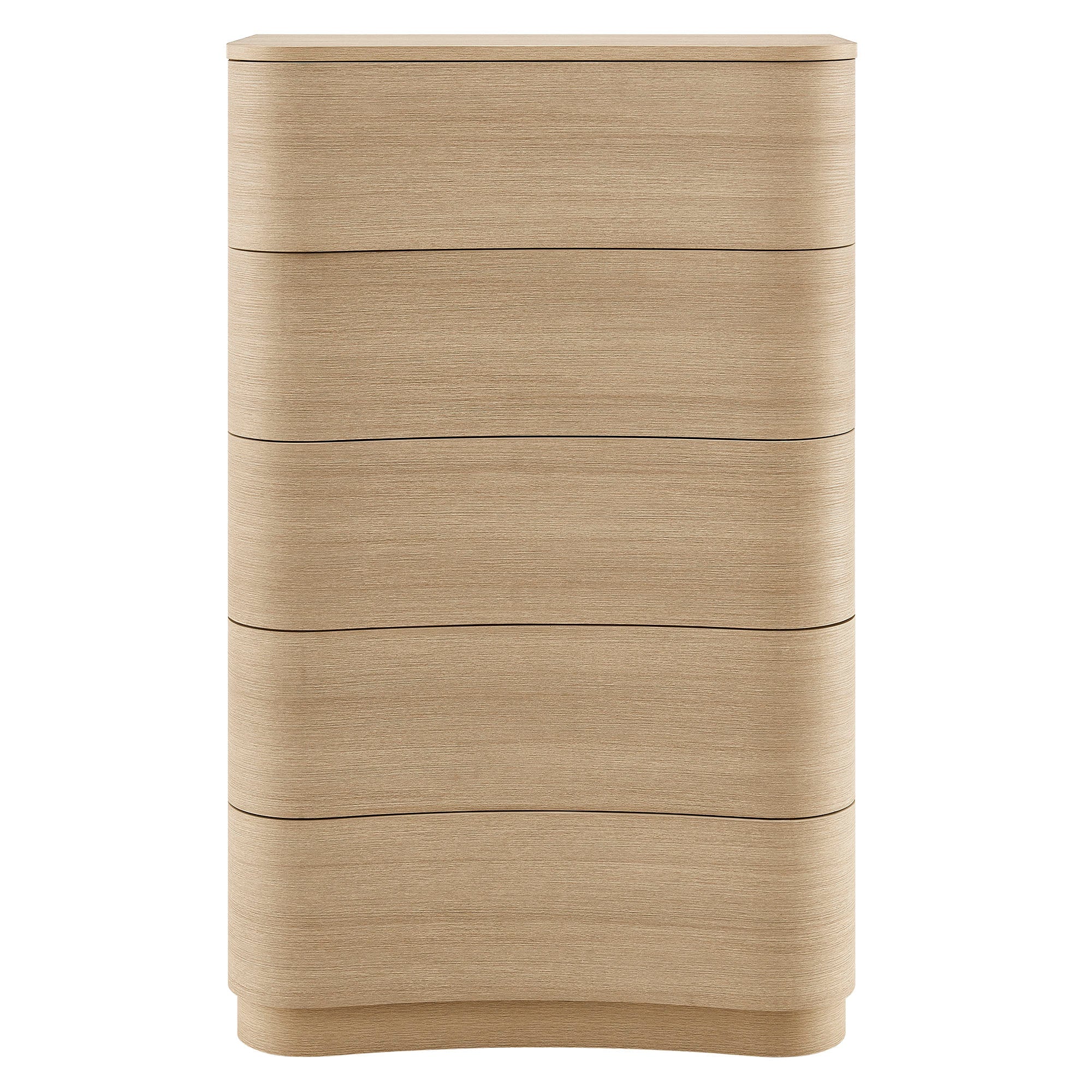 Mirae 5-Drawer Curved Dresser Chest by Modway