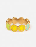 Smiley Enamel Ring