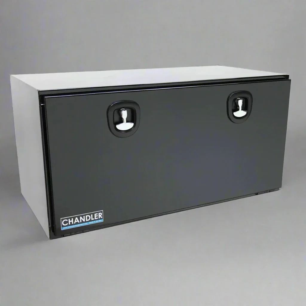 CHANDLER Truck Underbody Steel Tool Box Black 18" x 18" x 60"