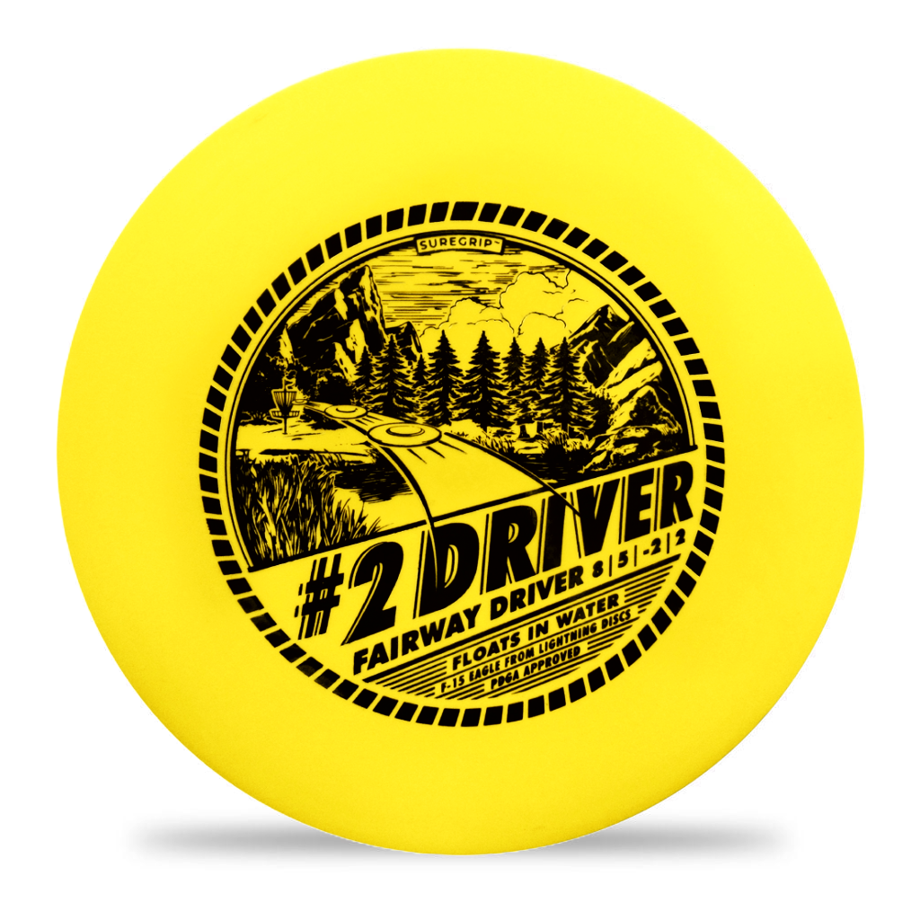 Lightning Sure Grip #2 Driver Fairway Driver Golf Disc