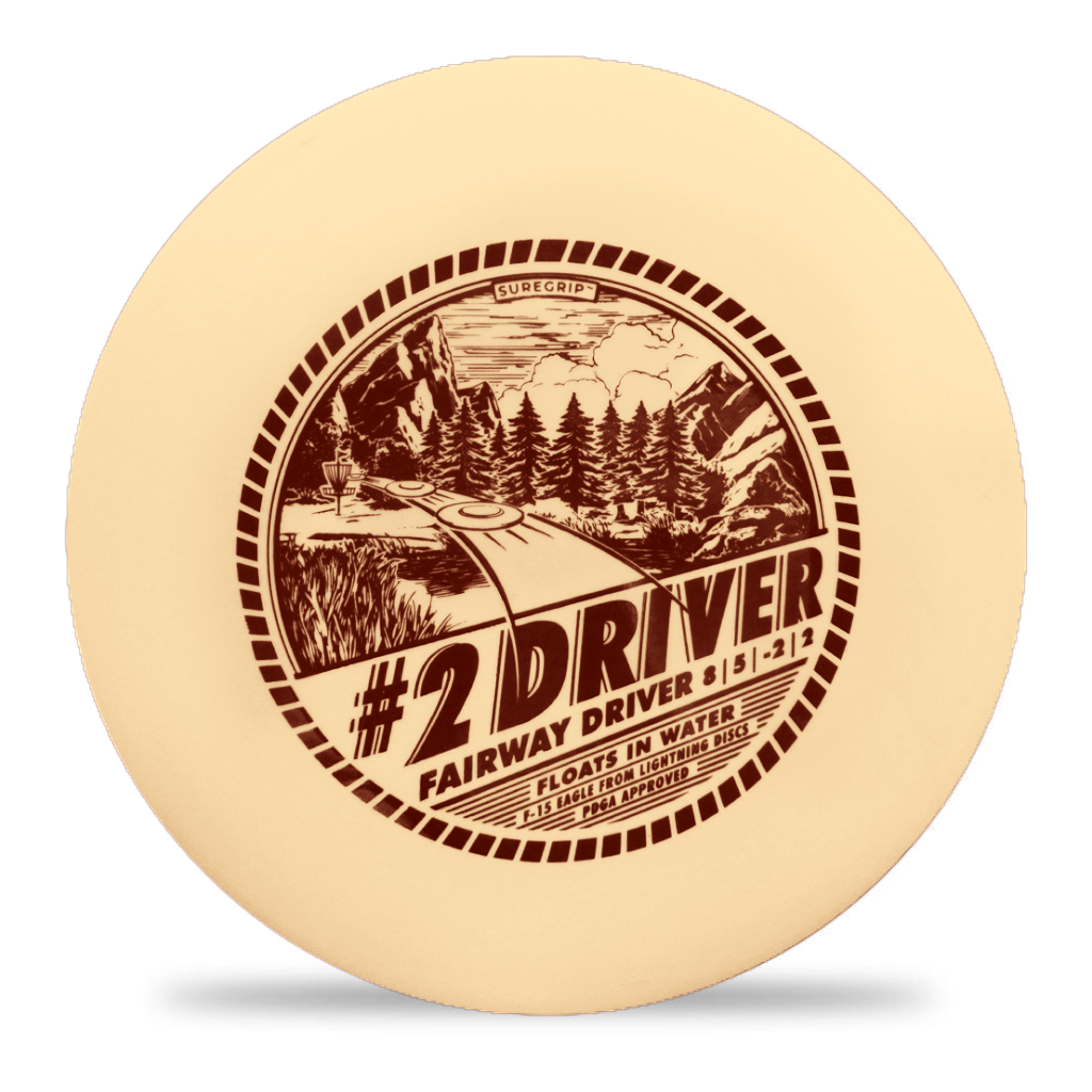 Lightning Sure Grip #2 Driver Fairway Driver Golf Disc