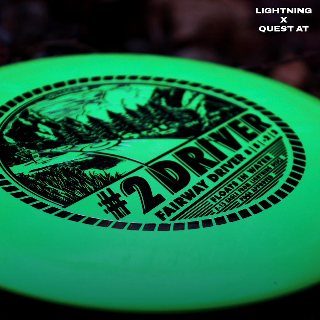 Lightning Sure Grip #2 Driver Fairway Driver Golf Disc