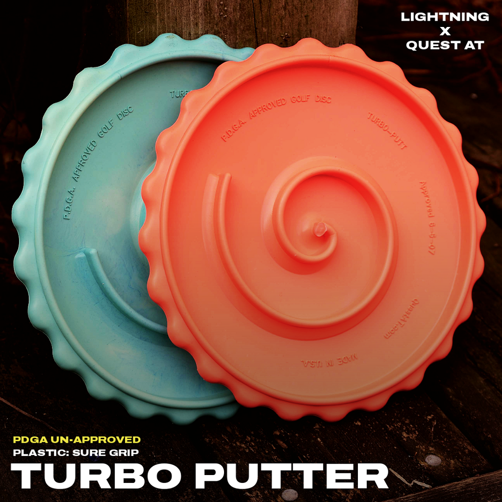 Quest AT Standard Turbo Putt Putter Golf Disc
