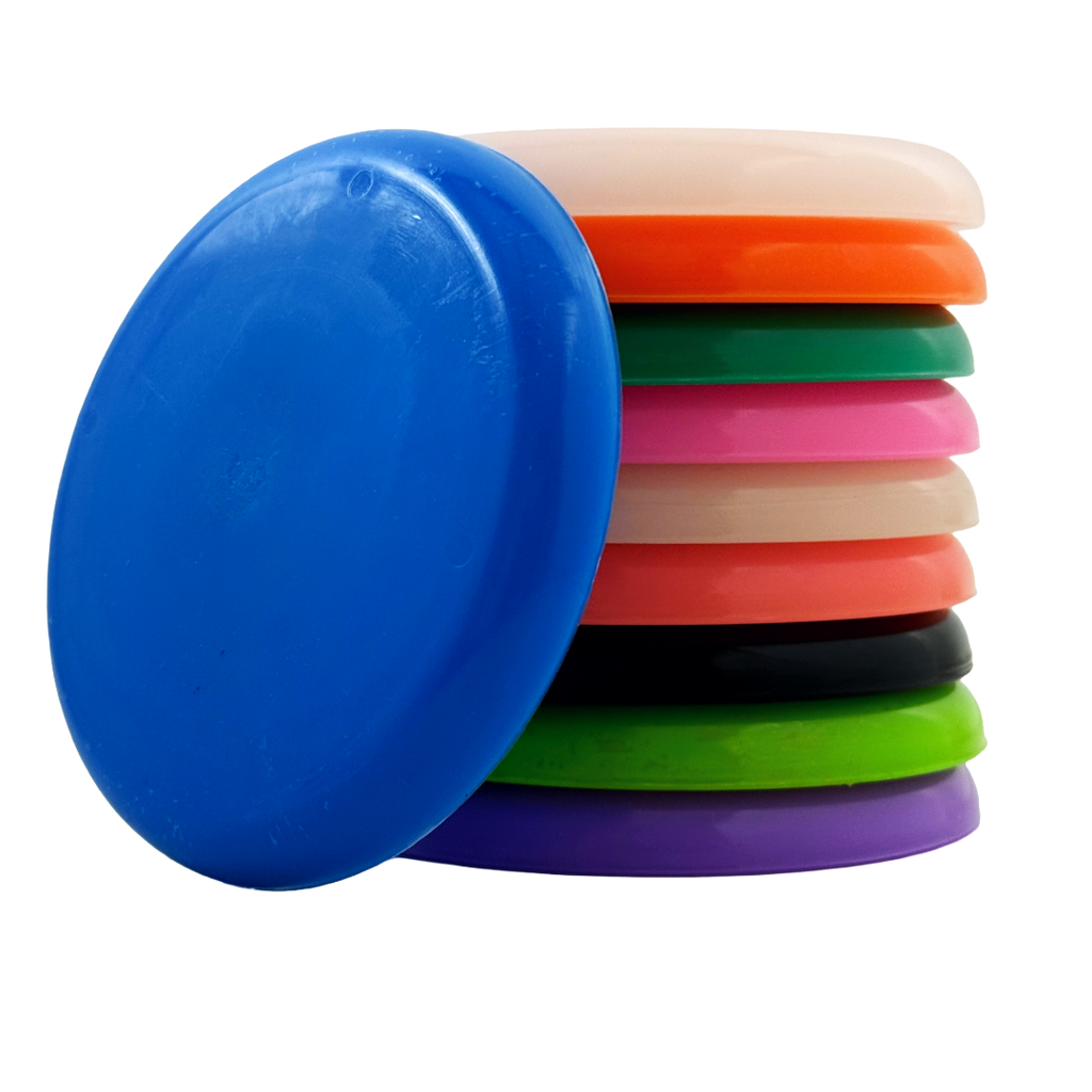 Mini Disc 3.75" - 4.25' Blank Top Inter-Locking Mini Marker Discs