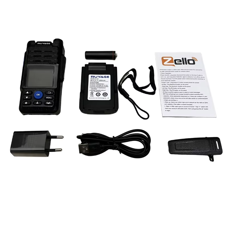 RUYAGE ZL50 Zello Radio | 4G LTE Walkie Talkie with Push-to-Talk
