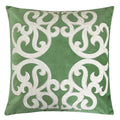 Dora Vintage Vine Pillow Covers With Hidden Zipper (Set of 2) - Green