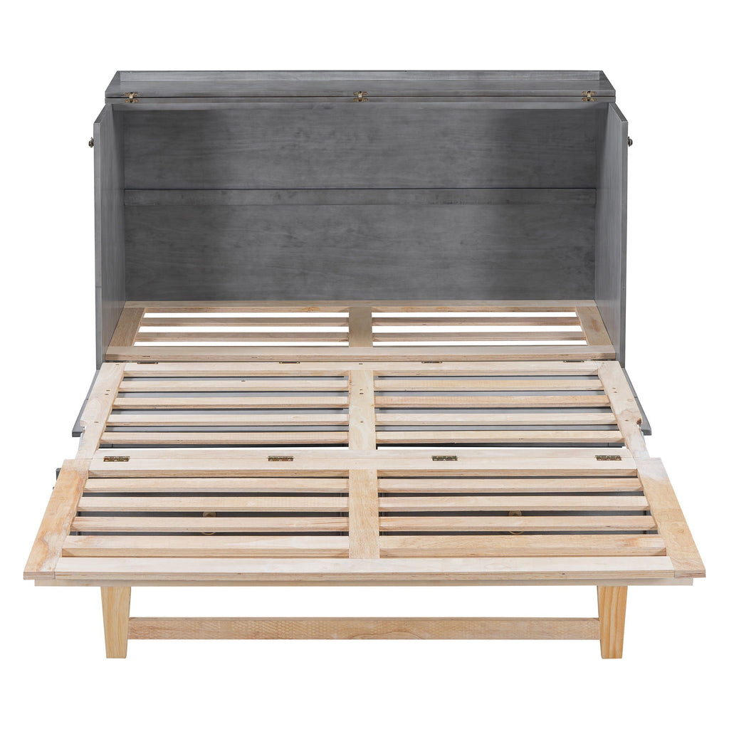 Murphy Bed With Large Drawers And Stylish Design