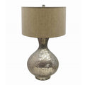 Hand-Finished Mercury Glass Table Lamp