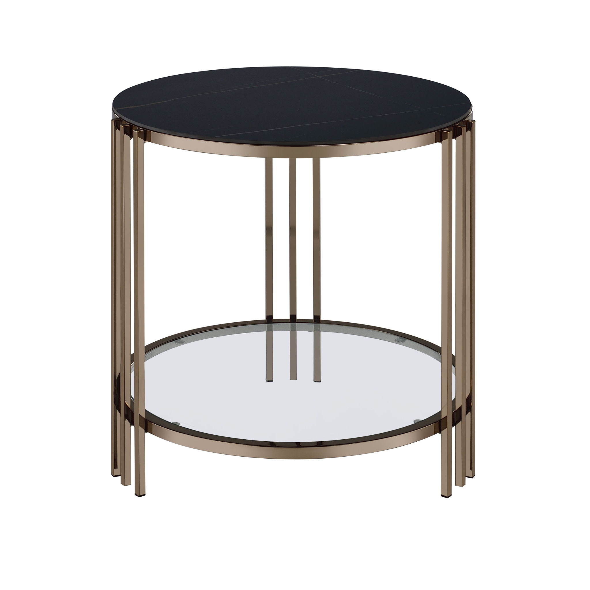 Abisha - Sintered Stone Top Round Tables