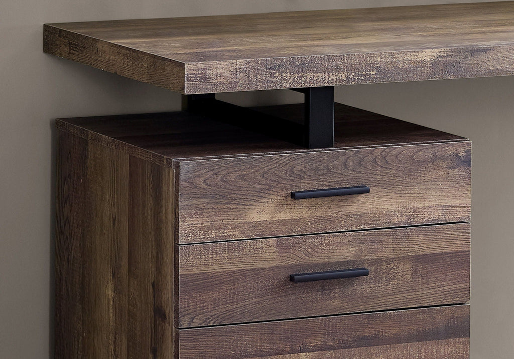 Computer Desk For Home Office, Left or Right Setup with Storage Drawers