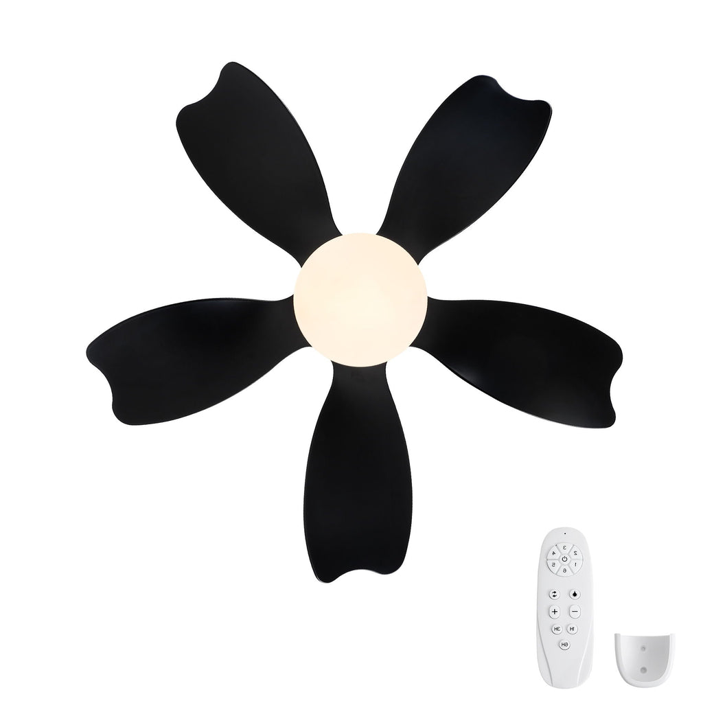 Low Profile Flush Mount Ceiling Fan With Light