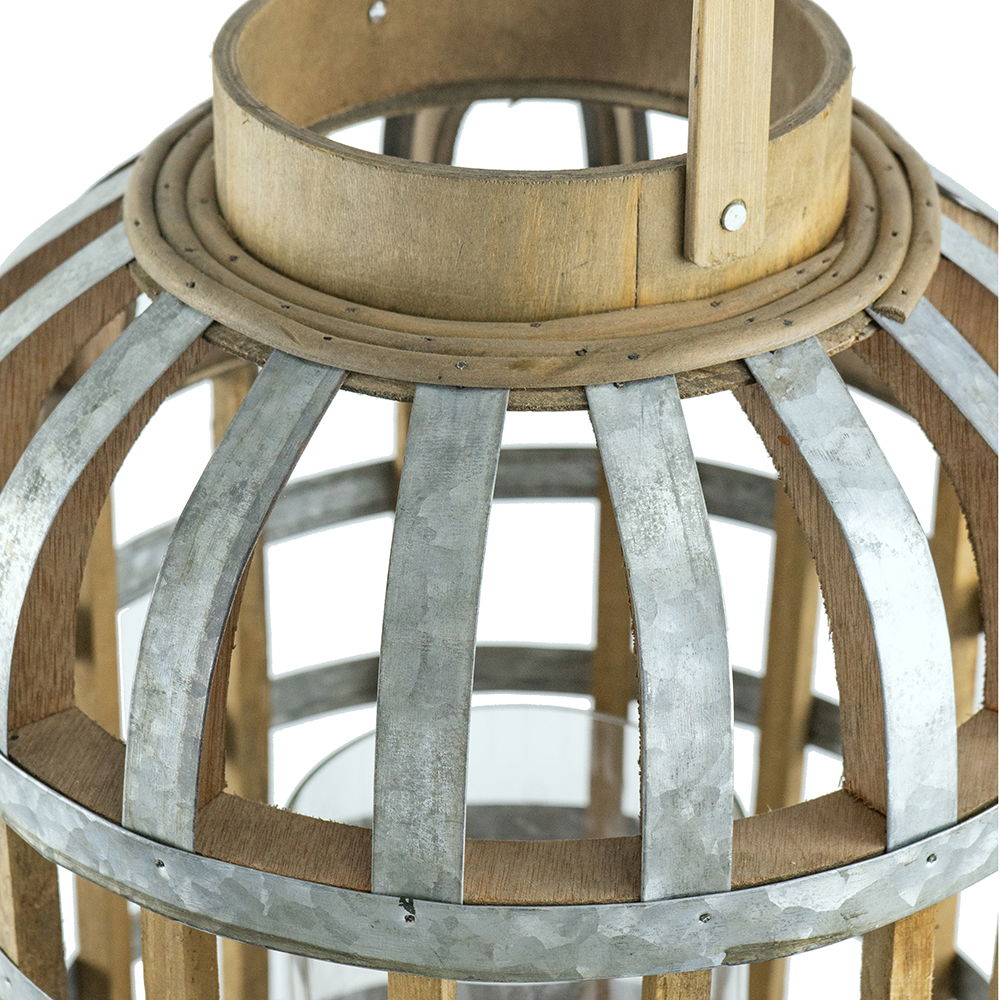 Decorative Lantern With Handle Wooden Lantern For Indoor Outdoor Home Garden Wedding