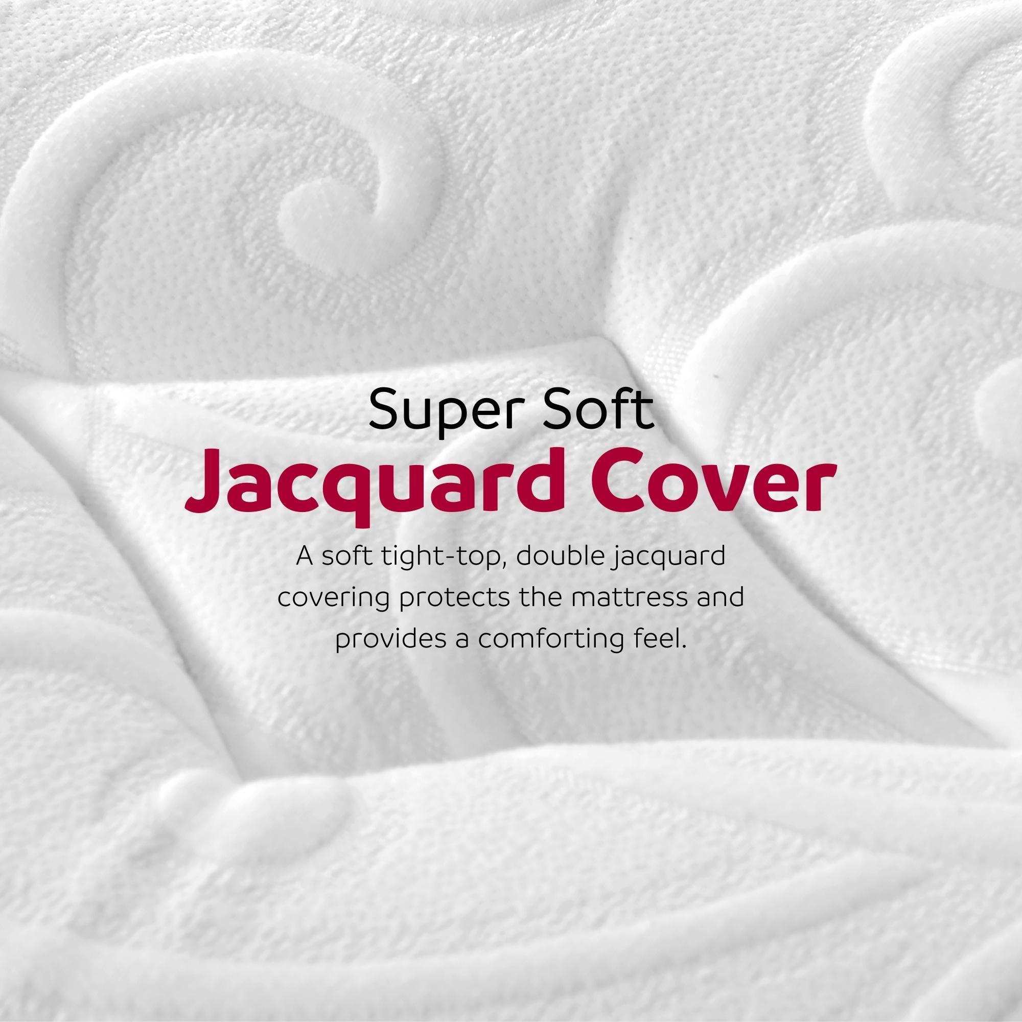 13" Ultra Plush Gel Memory Foam Mattress For Bed With Double Layered Jacquard Cover - Gray / White - King