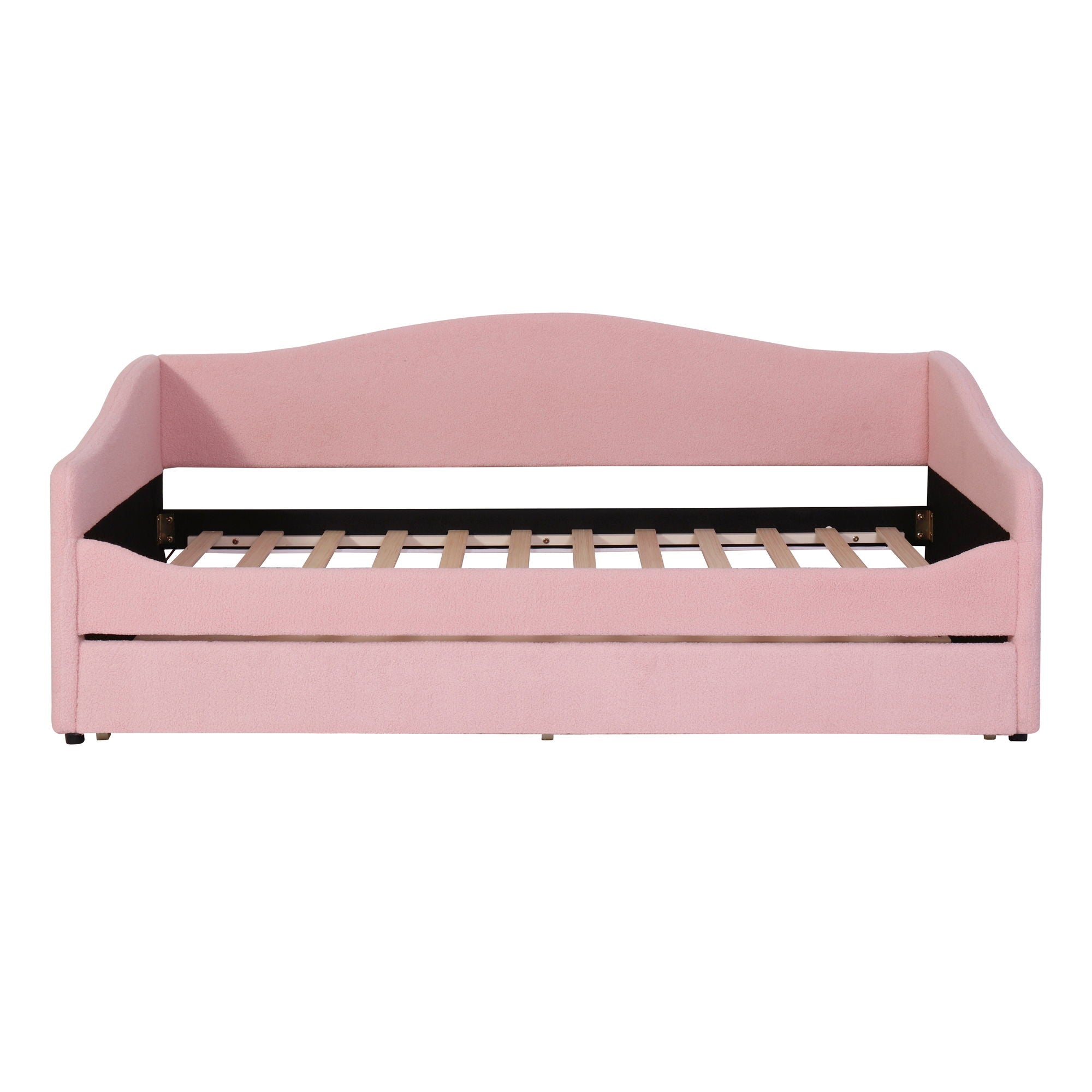 Design Upholstered Daybed With Light and Trundle