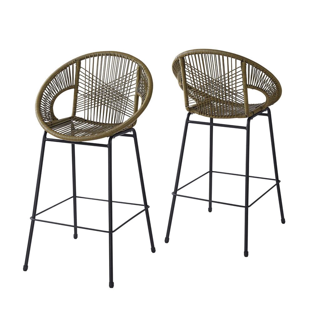Ferrara Outdoor Patio Barstool (Set of 2)