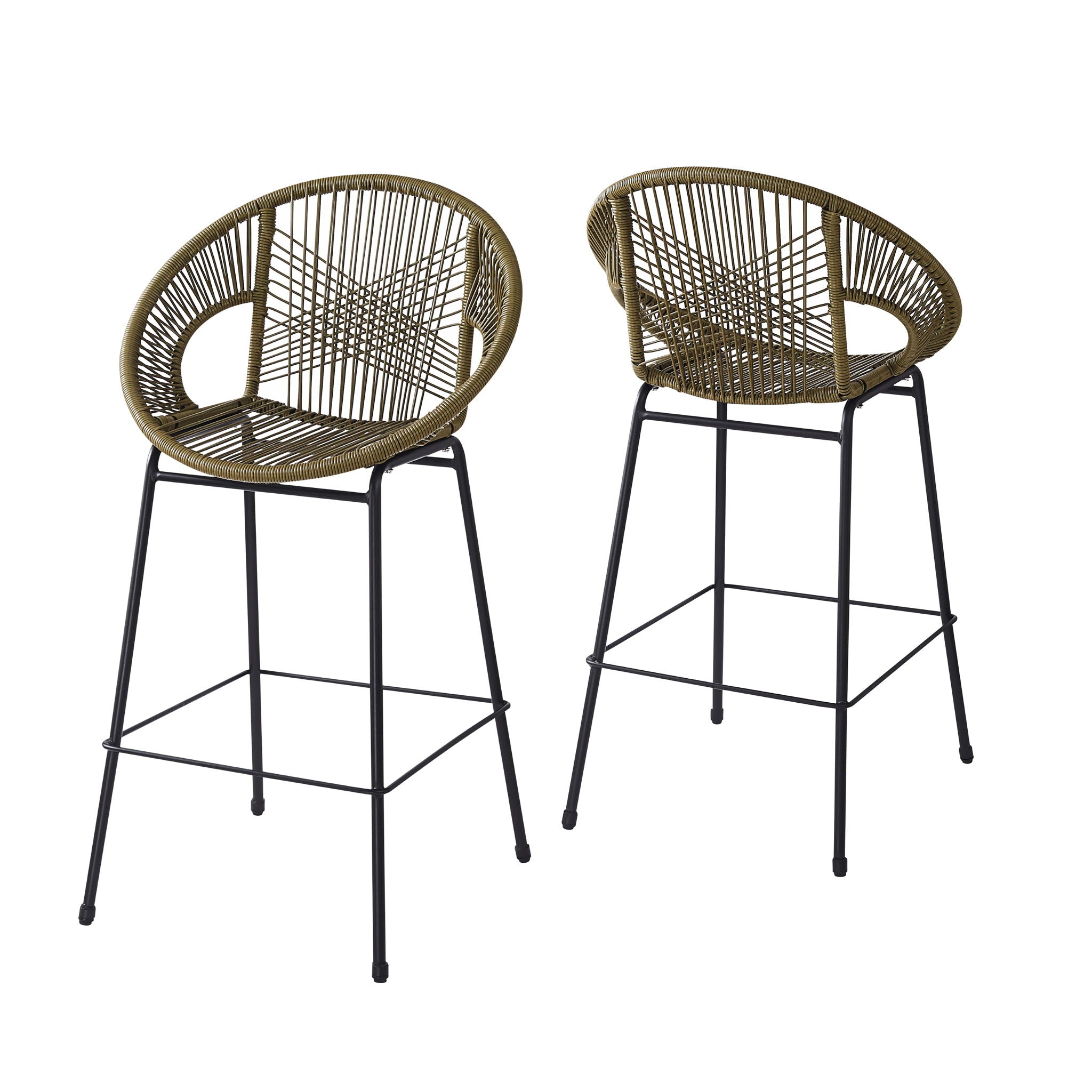 Ferrara Outdoor Patio Barstool (Set of 2)