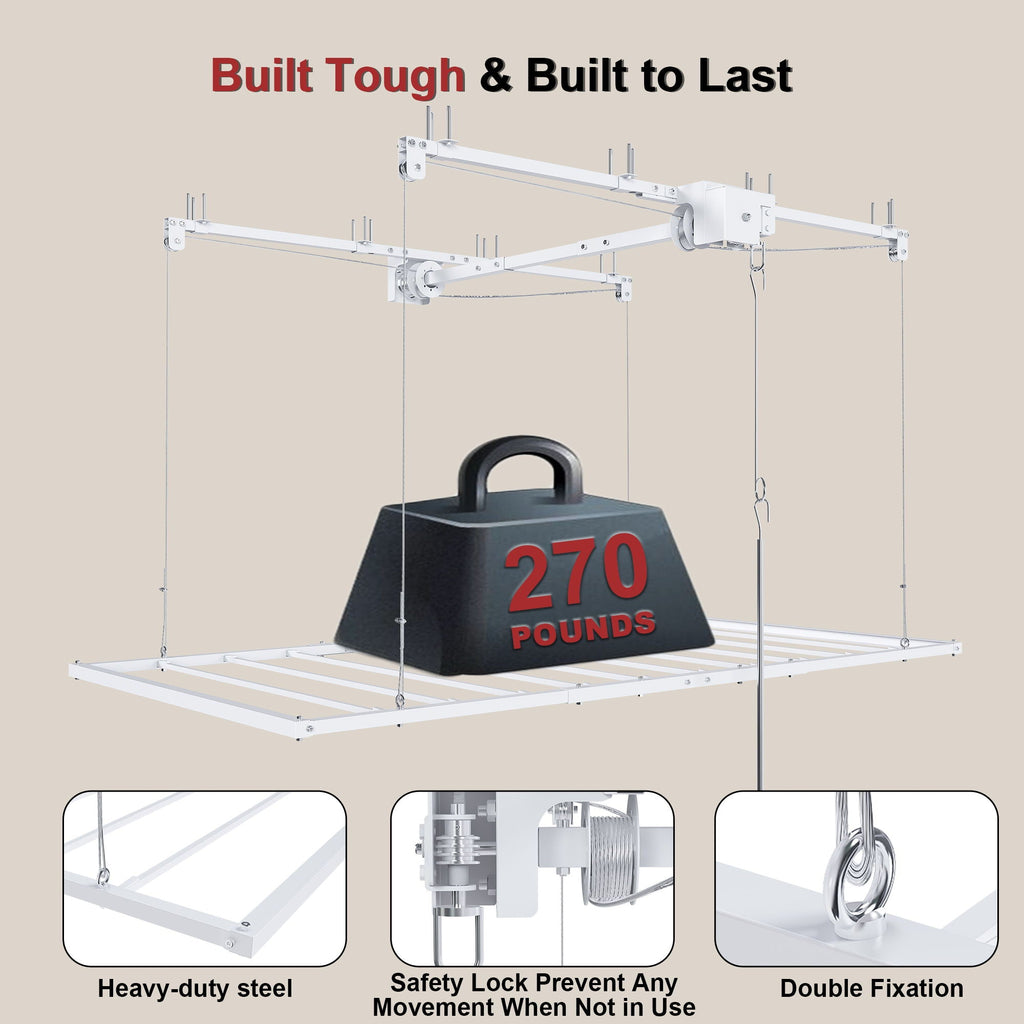 Overhead Garage Storage Rack