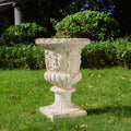 Garden Urn, Antique White, 27" H