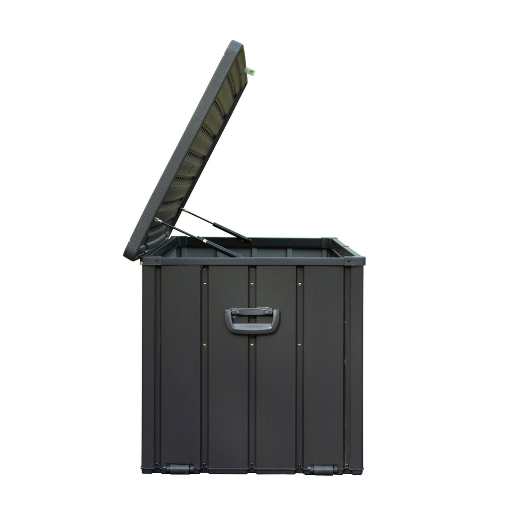 100 Gallon Outdoor Storage Deck Box Waterproof, Large Patio Storage Bin