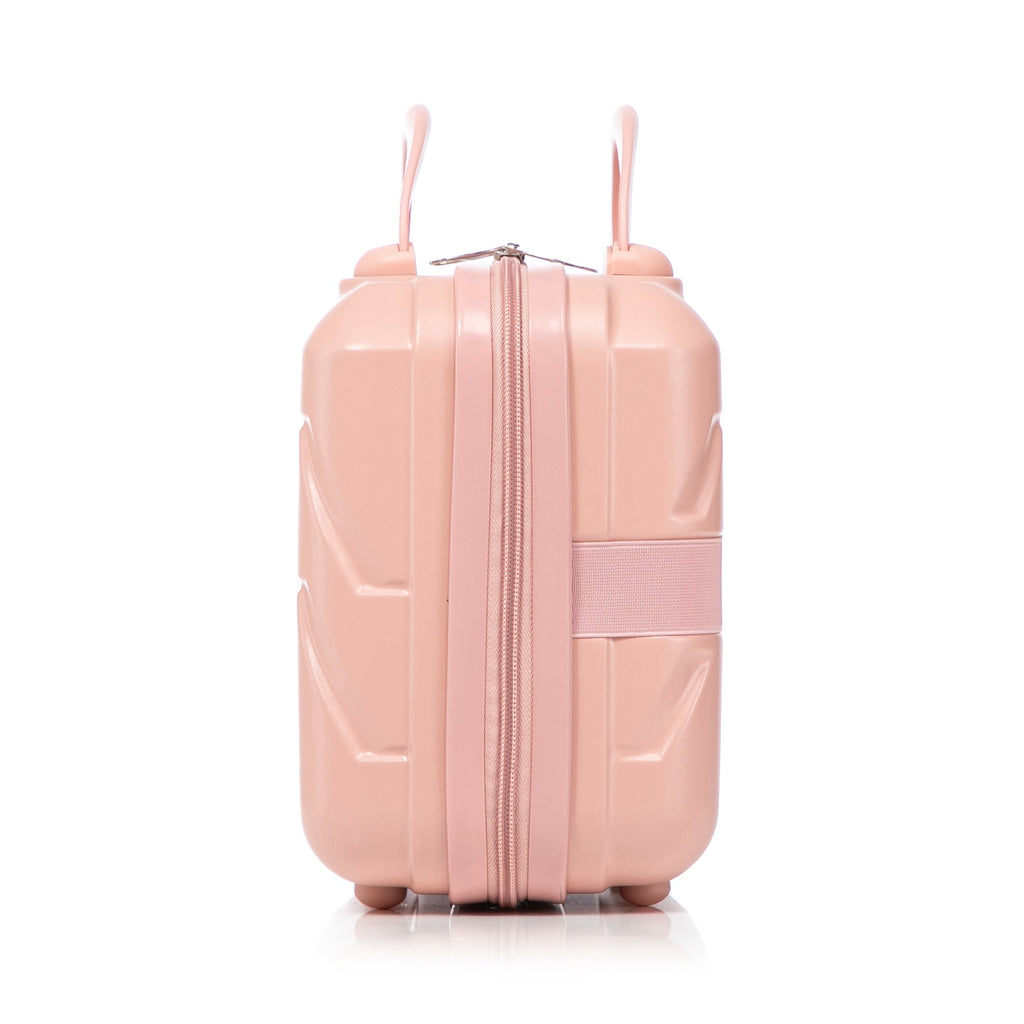 2-Piece ABS Spinner Wheel Luggage Set with Combination Lock