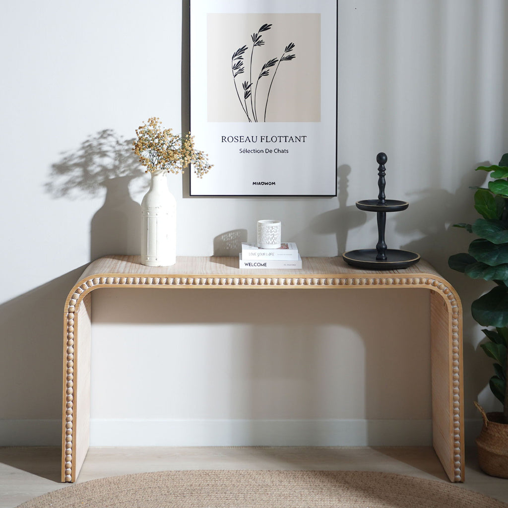 Waterfall Console Table