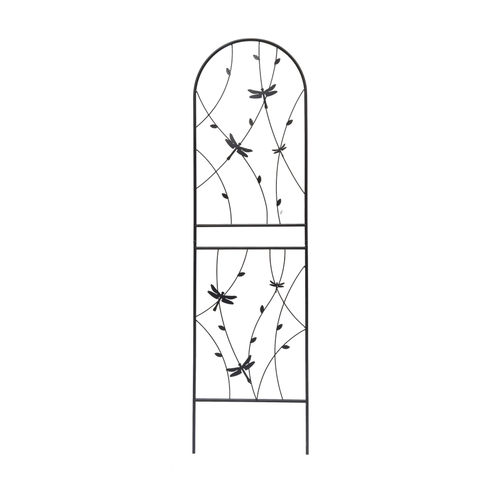 2 Pack Metal Garden Trellis 71" x 19.7" Rustproof Trellis for Climbing Plants
