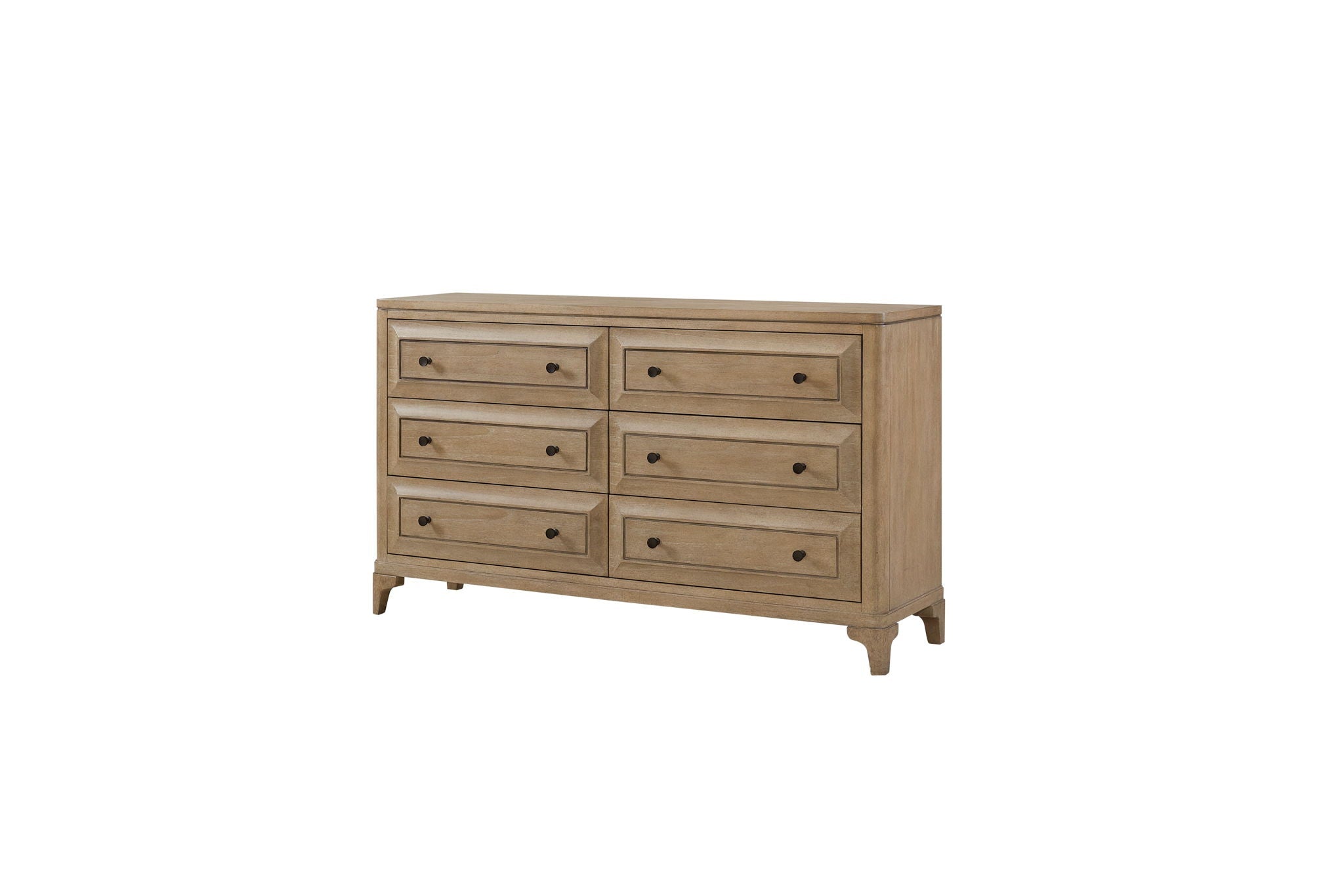 Queen Canopy Bedroom Set With A 2 Drawer Nightstand A Dresser With Poster Mirror And A Door Chest - Sand