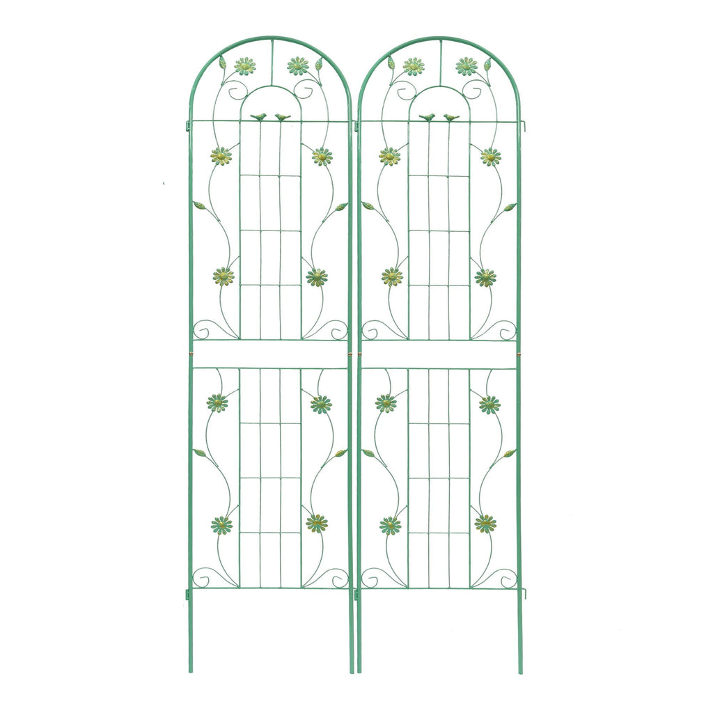 Metal Garden Trellis Rustproof Trellis For Climbing Plant Outdoor Flower Support