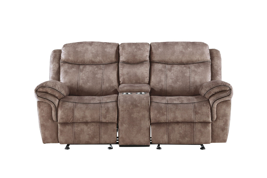 Zubaida Two Tone 3 Piece Recliner Living Room Set