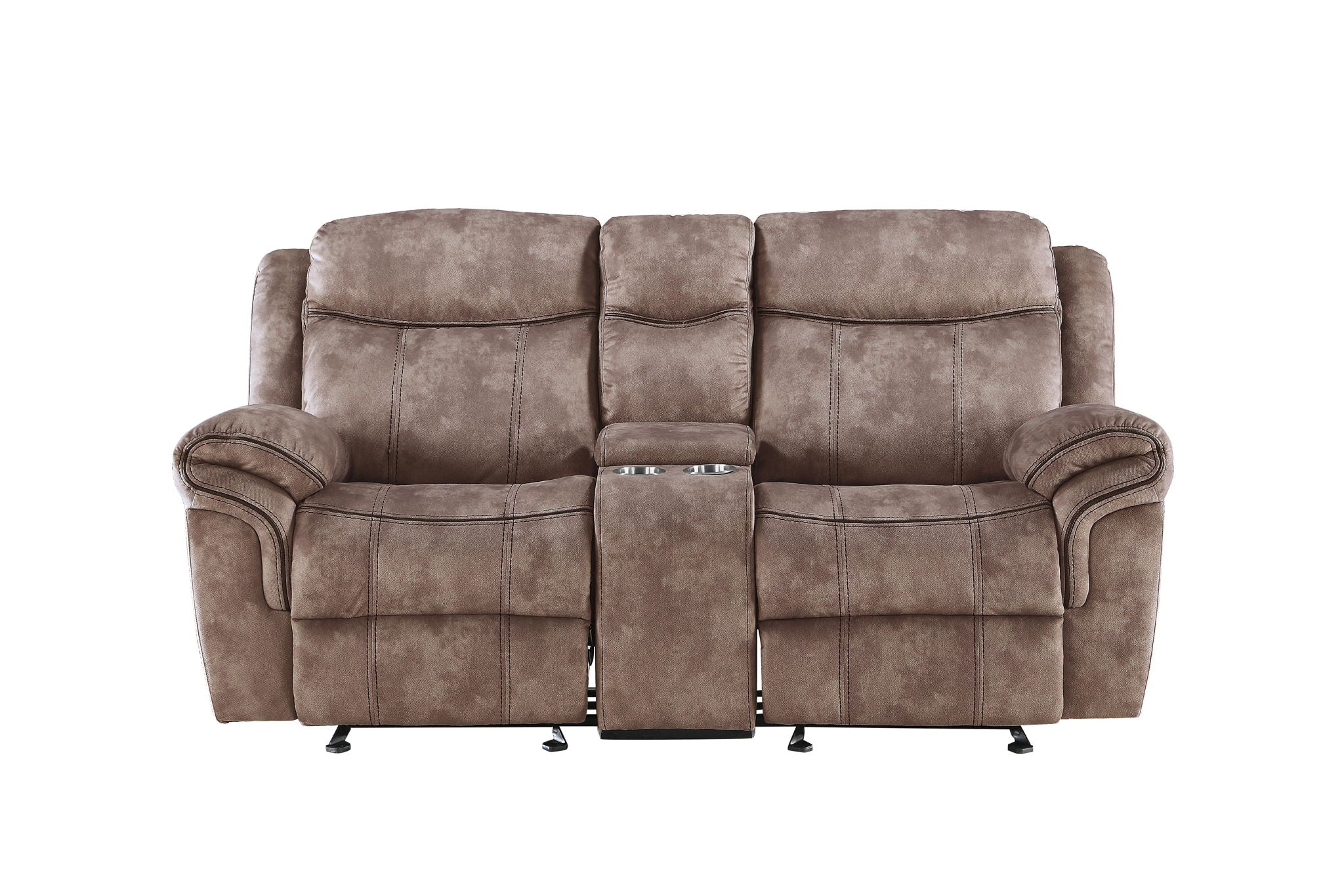 Zubaida Two Tone 3 Piece Recliner Living Room Set