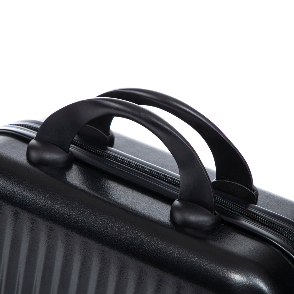 14' & 20' ABS Spinner Wheel Luggage Set with Cosmetic Case