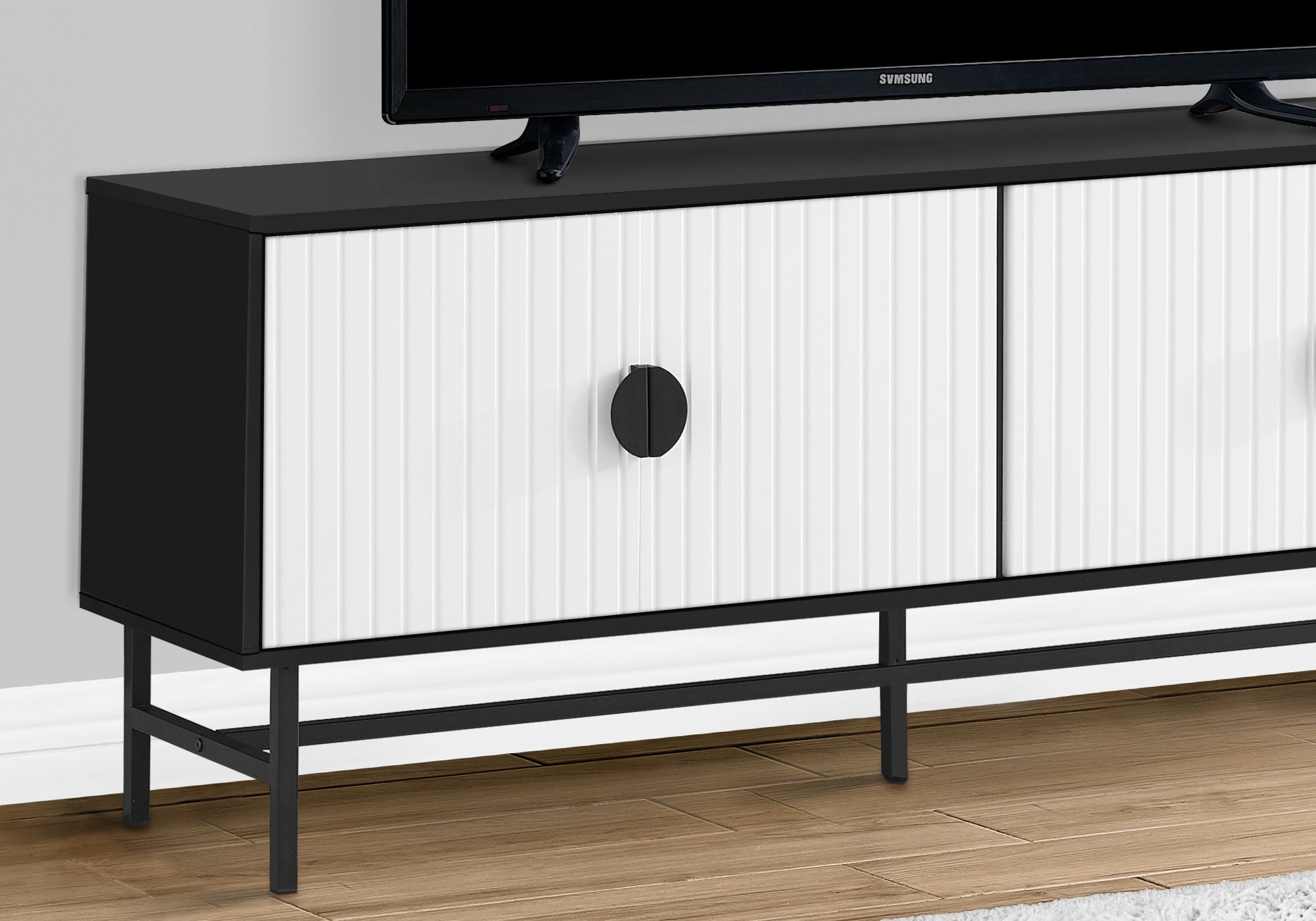Contemporary TV Stand Console with Storage