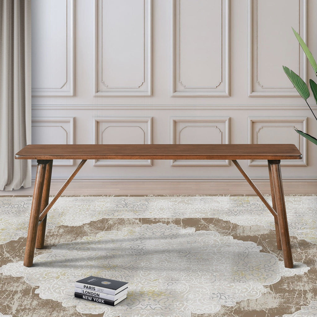 Molly - Bench - Walnut Brown