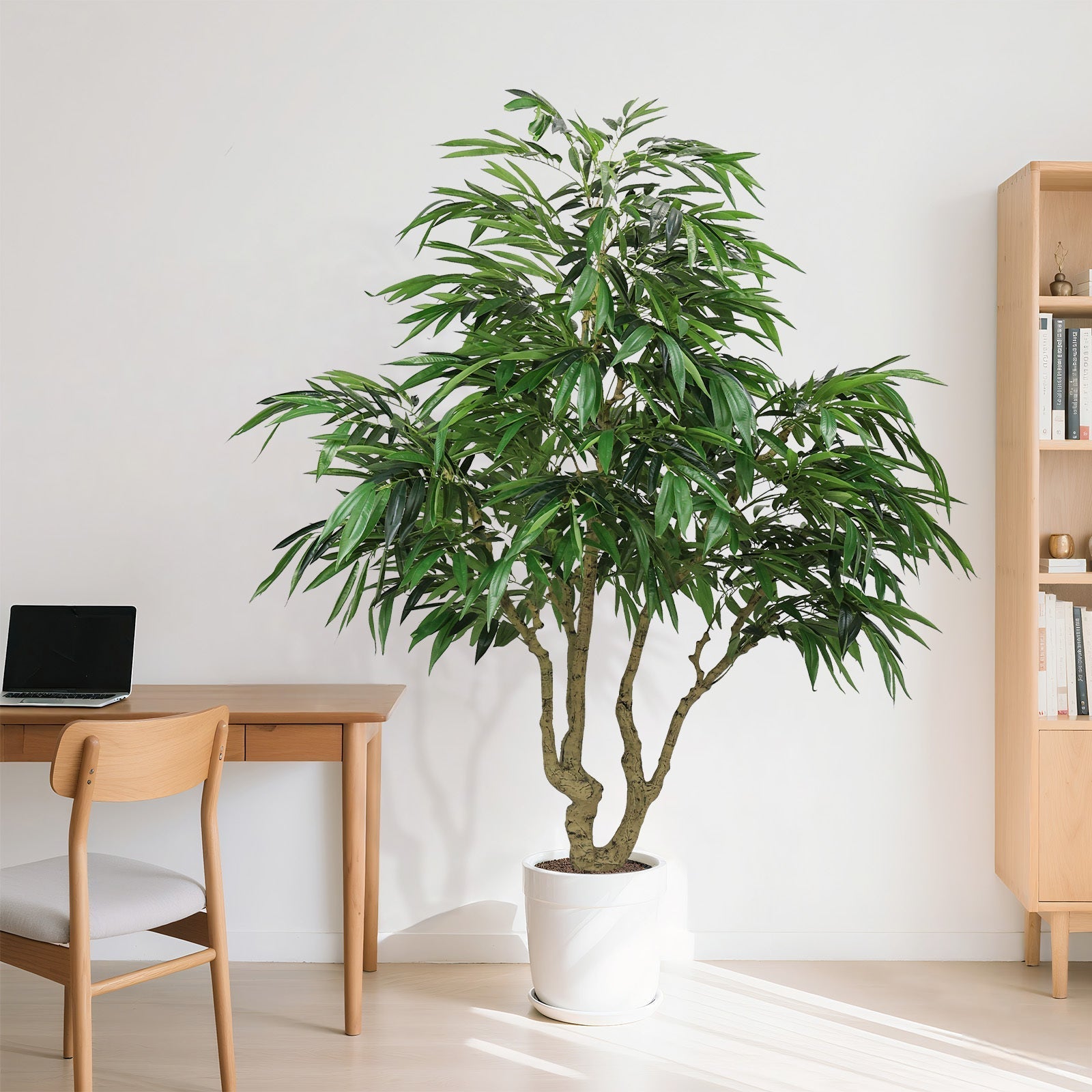 7FT Artificial Willow Tree Indoor Faux Greenery Plant