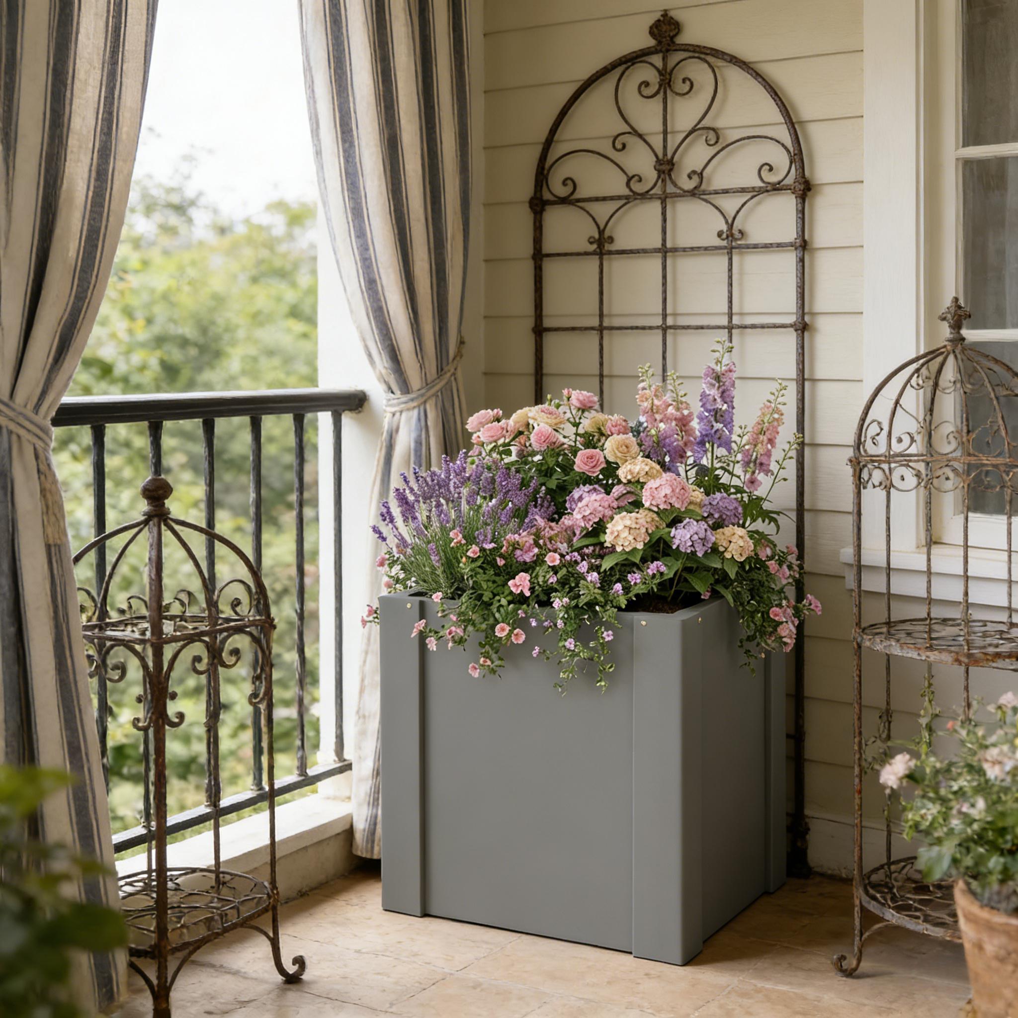 Balcony Planter Bed, Outdoor Planter Box