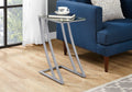 Accent Table C-Shaped with Sturdy Construction