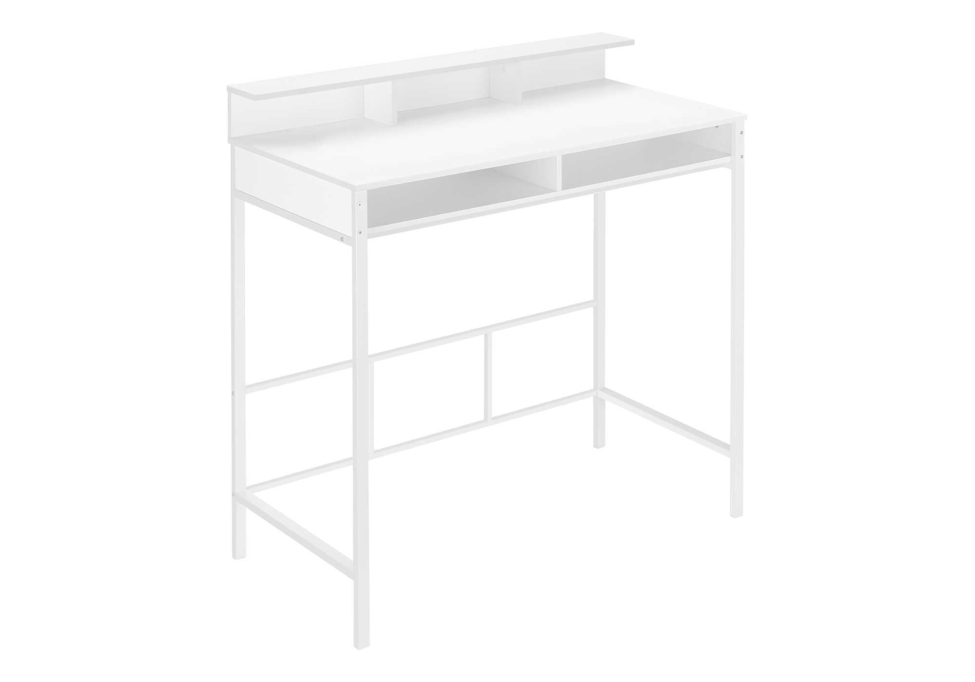 Computer Desk for Home Office with Standing Storage Shelves
