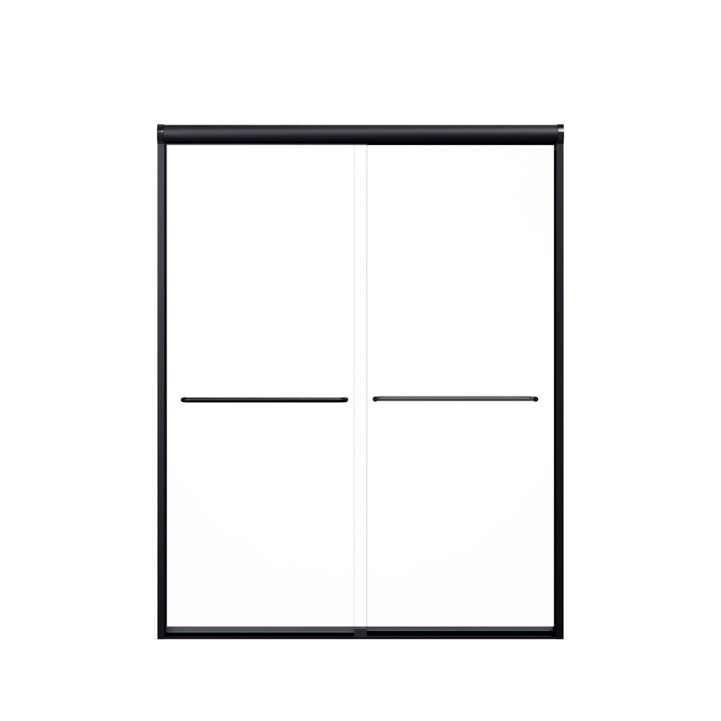 Modern Semi Frameless Double Sliding Shower Door
